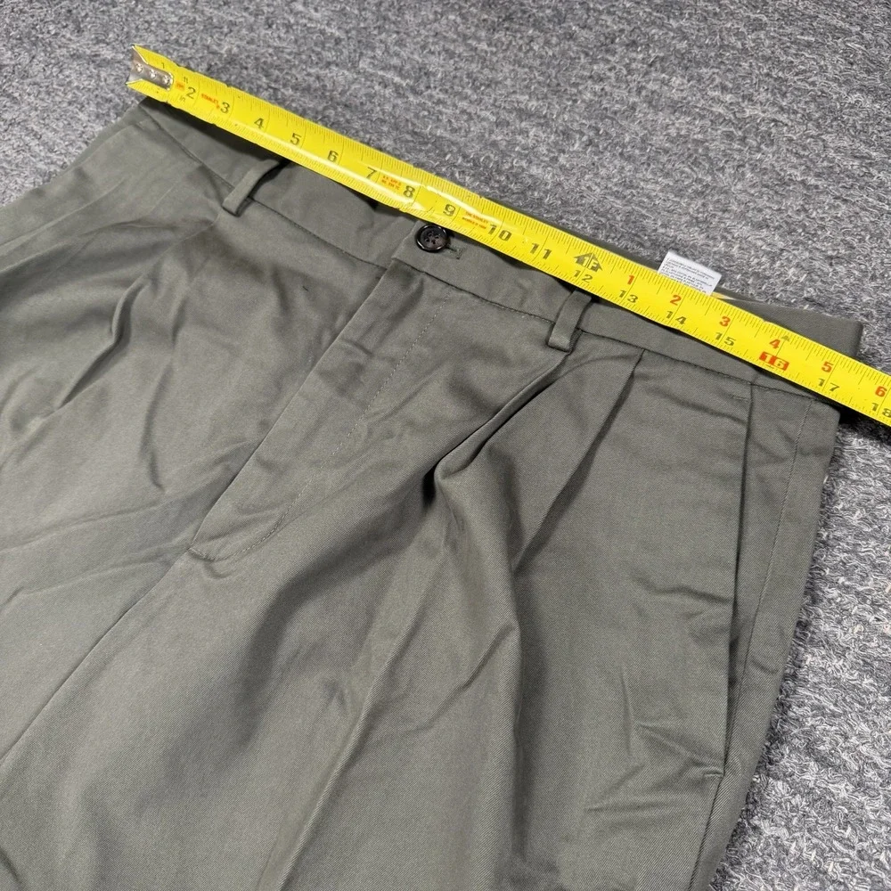 Banana Republic Smithfield Pants Men 32X32 Rapid Movement Chino Relaxed Pleated
